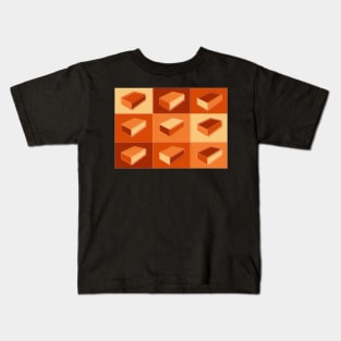 Orange is the new block Kids T-Shirt